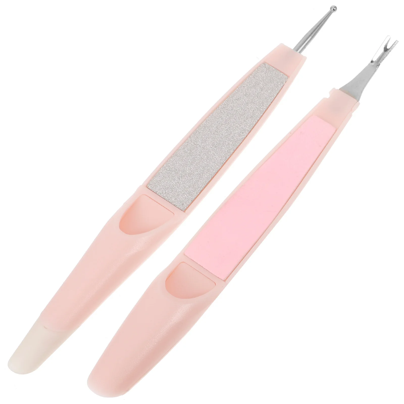 1 ensemble d'outils d'art des ongles, poussoir à cuticules, poignée ergonomique, accessoires de manucure portables, cadeau, foret à cuticules