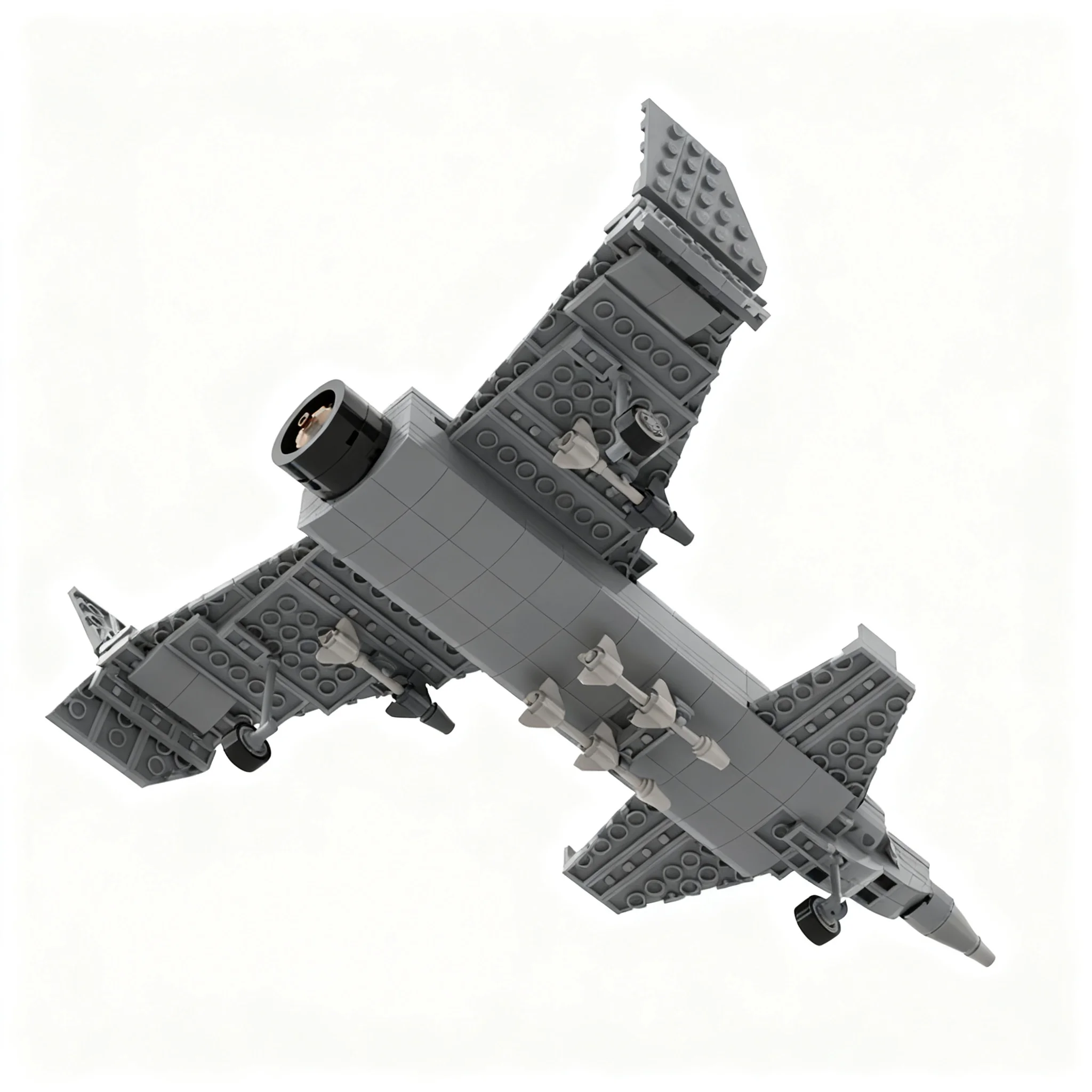 309pcs MOC Rockwell XFV-12 Creator Creator Expert Model Building Blocks Toys Collection Display Brick Assemble Art Creative