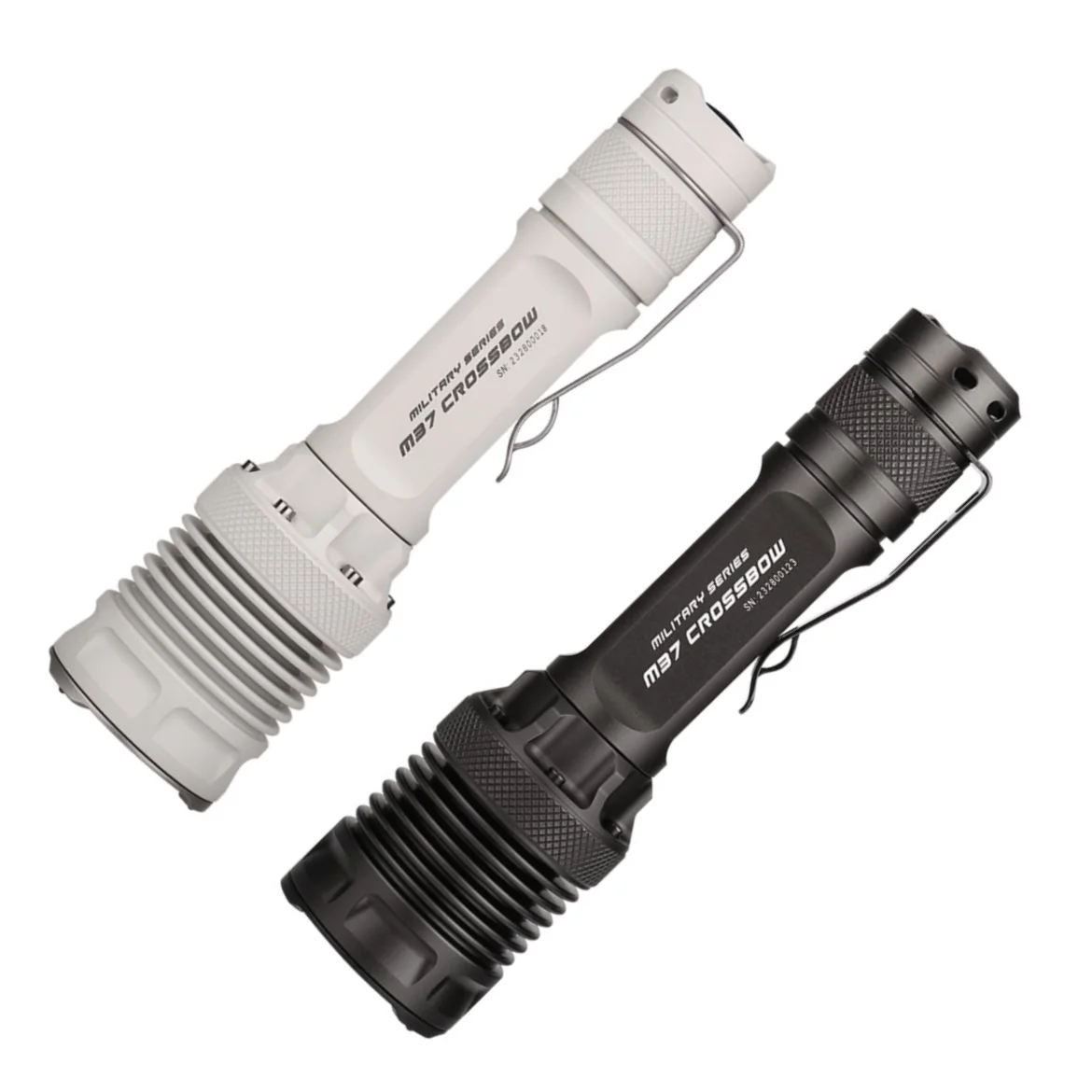 Original JETBeam M37 High Power LED Flashlight LED 3000LM 340M Ultra Tactical Police Torch for Self Defense Hiking