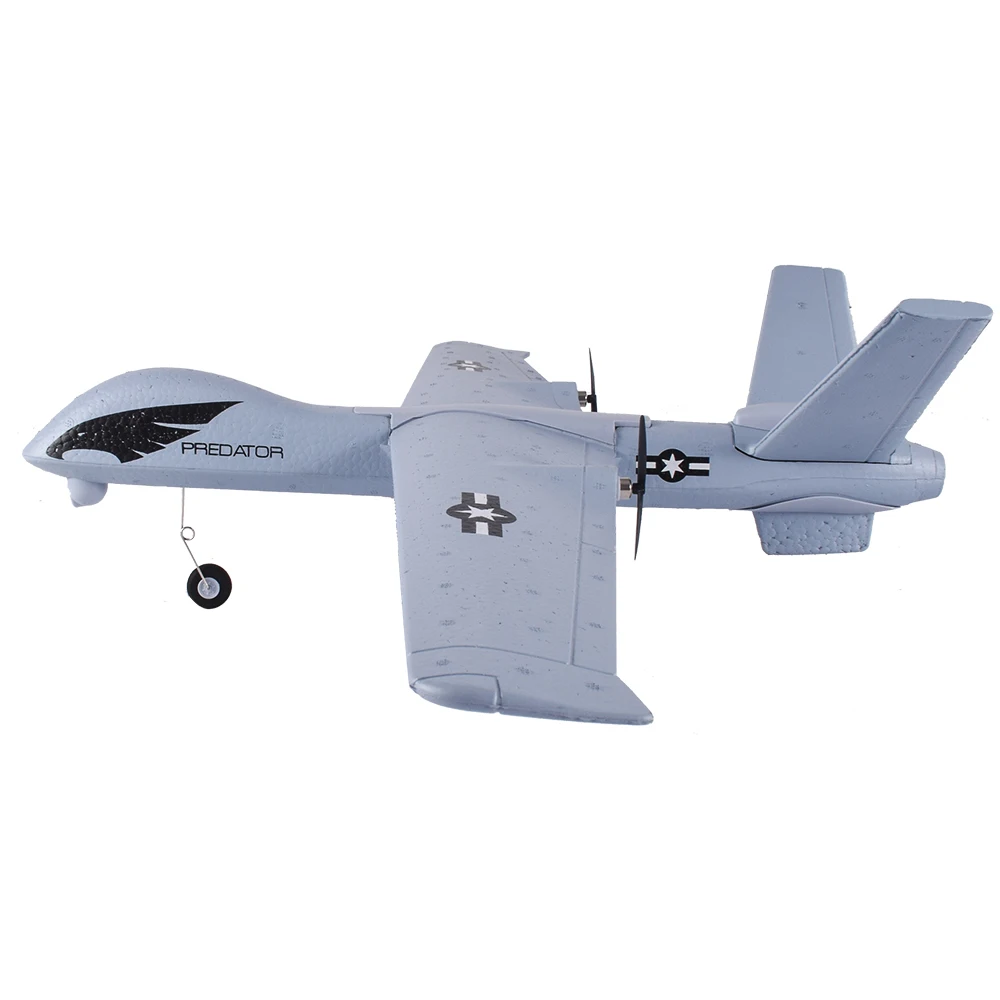 Z51 Predator RC Glider 2.4G 2CH EPP Foam RC Plane With LED Light Fixed Wingspan RC Aircraft Figher Toys  2CH 3CH