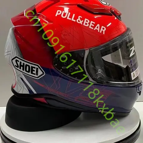 SHOEI Z8 RF-1400 NXR 2 MARQUEZ6-TC-1 उच्च गुणवत्ता वाला हल्का फुल फेस हेलमेट, मोटरसाइकिल विंडप्रूफ सुरक्षा हेलमेट 8 best sales शूई मोटरसाइकिल हेलमेट - №8