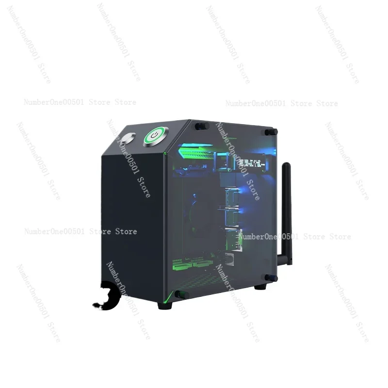 

Applicable to Jetson Nano/NX/Orin/Xavier aluminum alloy chassis metal protection shell host