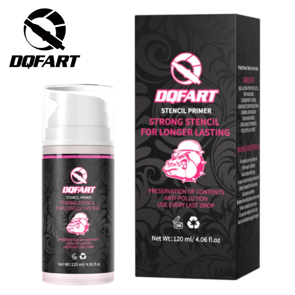 DQFART Гель-шаблон для татуировок розового цвета, уникальный крем-фиксатор, высококачественный, безопасный, профессиональный, для художников, принадлежности для боди-арта