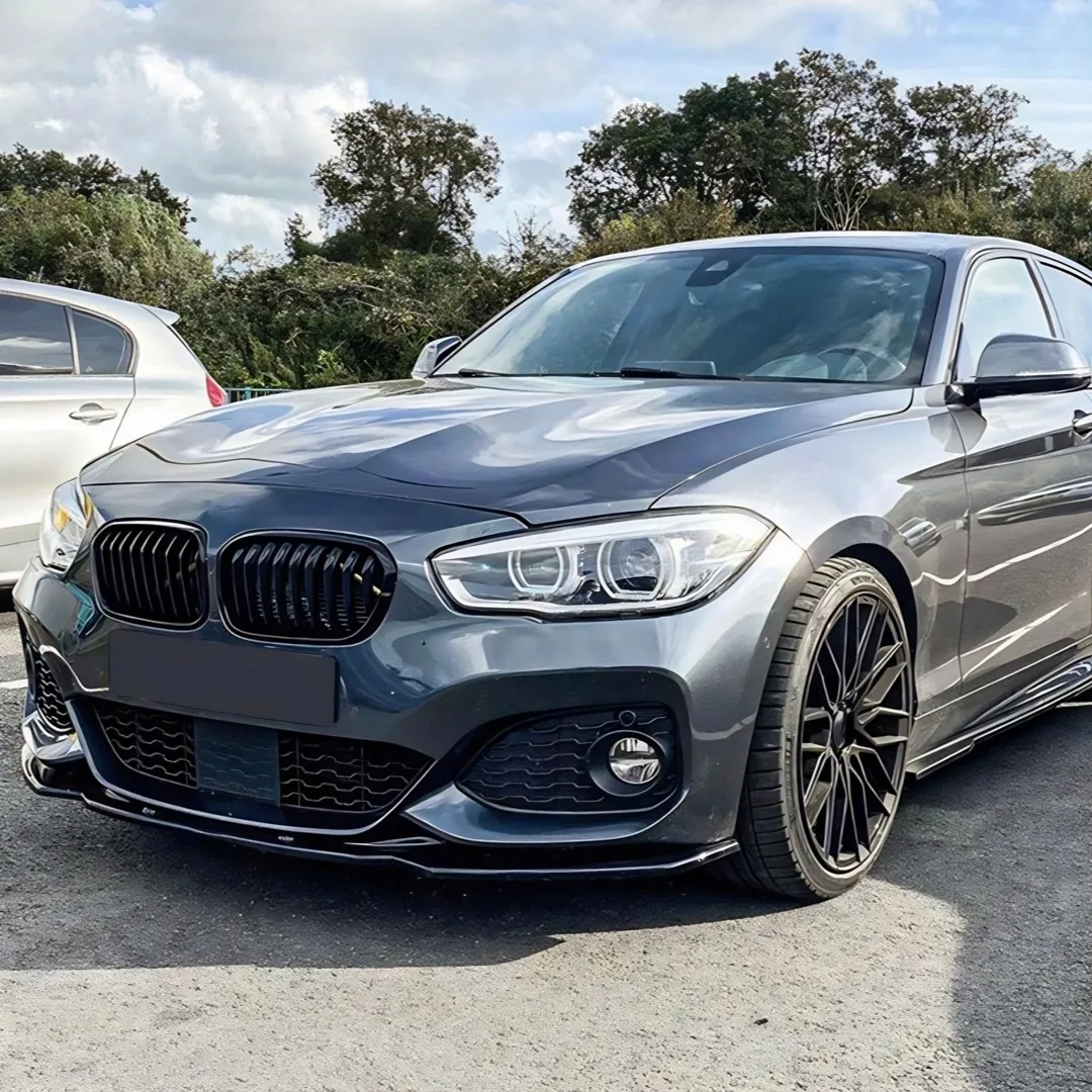 

Diffuser Deflector Front Splitter Bumper Lip Air Dam Protector Accessories MP Style For BMW 1 Series F20 F21 LCI M-Pack 2015-19