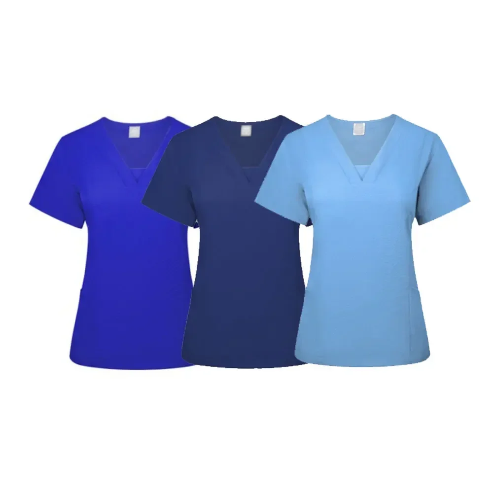 Ensemble de ScrDecentrSet pour Femme, Uniforme Médical Anti-déformable, Doux et Lavable, Accessoires d'Hôpital, Offre Spéciale