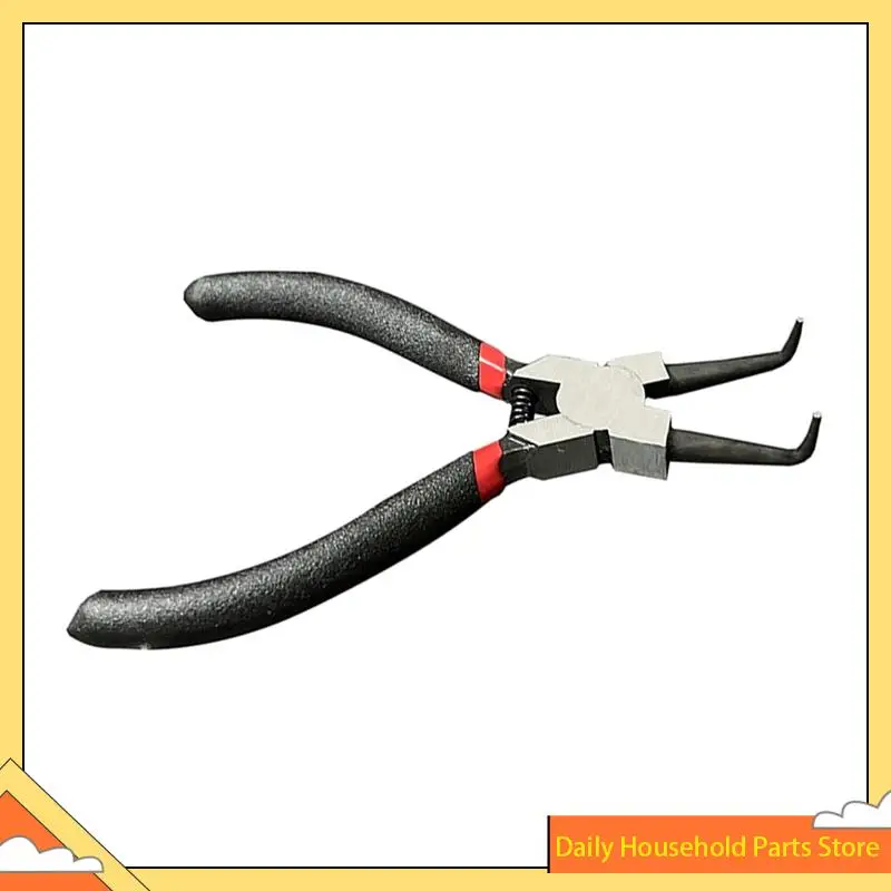 4 PCS Small Snap Ring Pliers Set Mini Internal & External Circlip Plier With Straight/Bent Jaw C Clip Pliers With Spring HOT!