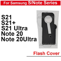 For Samsung Galaxy S21 Plus S21FE S21+ S21Ultra Note 20 Ultra Flash Cover Light Lampshade Cap Replacement Part