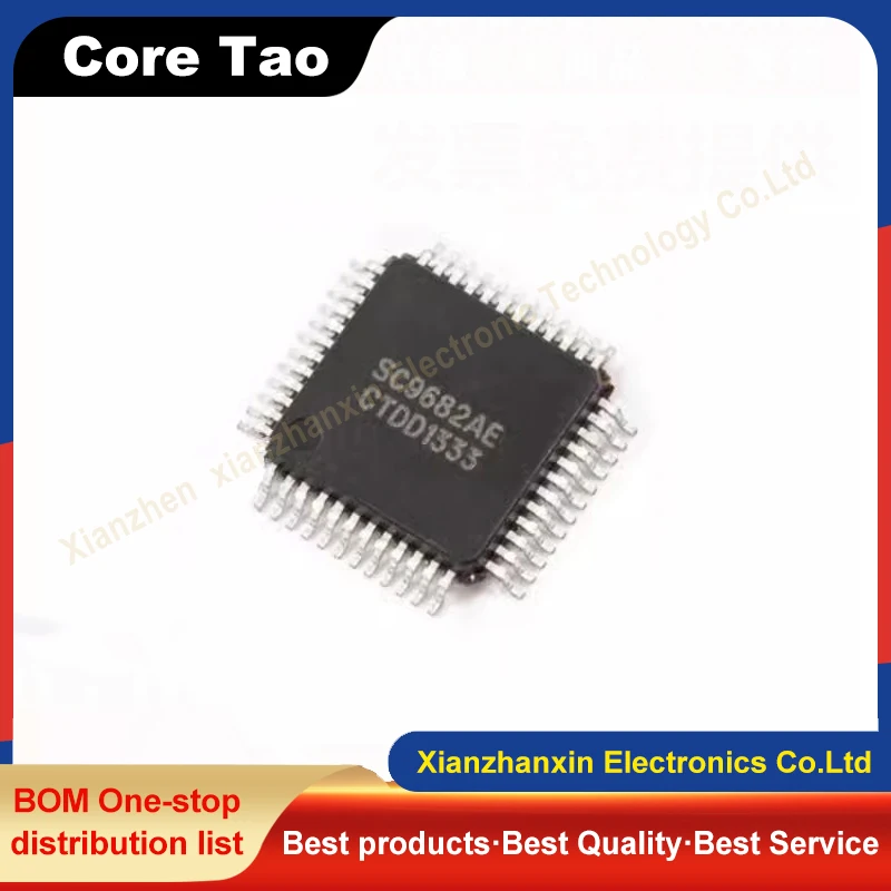 1PCS/LOT  SC9682AE SC9682 QFP48 Microcontroller chips