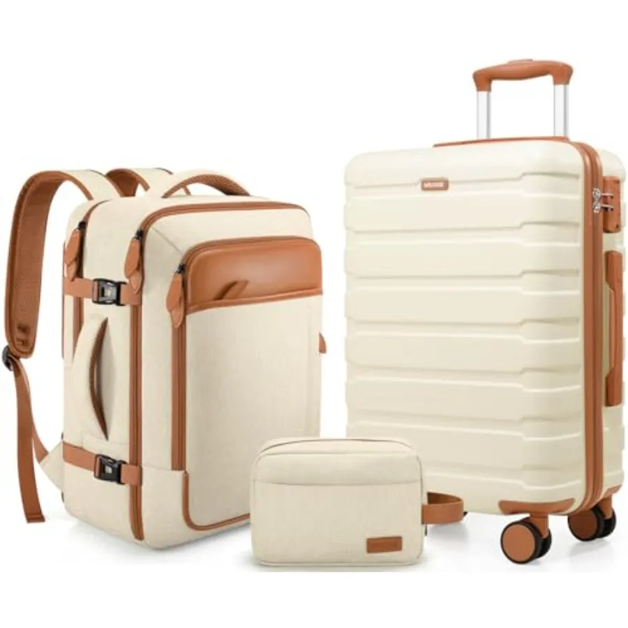 

Luggage s, 20 Inch Hardshell Carry On Luggage 22x14x9 Airline Approved, Suitcase with TSA Locks and YKK Zippers, Carry On Suitc