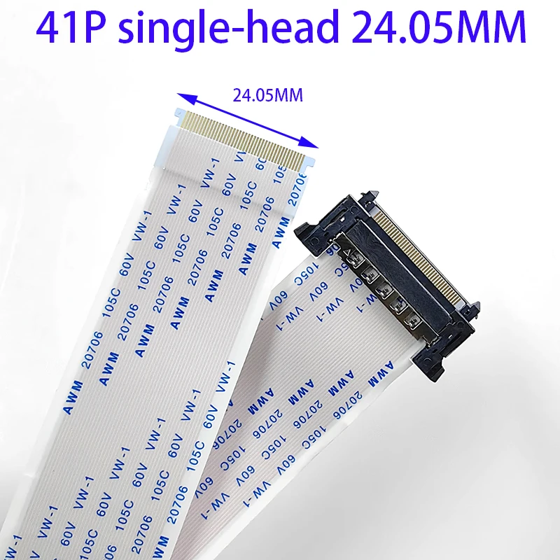 For Sony FFC 41P Vbyone Cable 41P 24.05MM Wide AWM 20861 105C 60V VW-1 4K TV High Definition