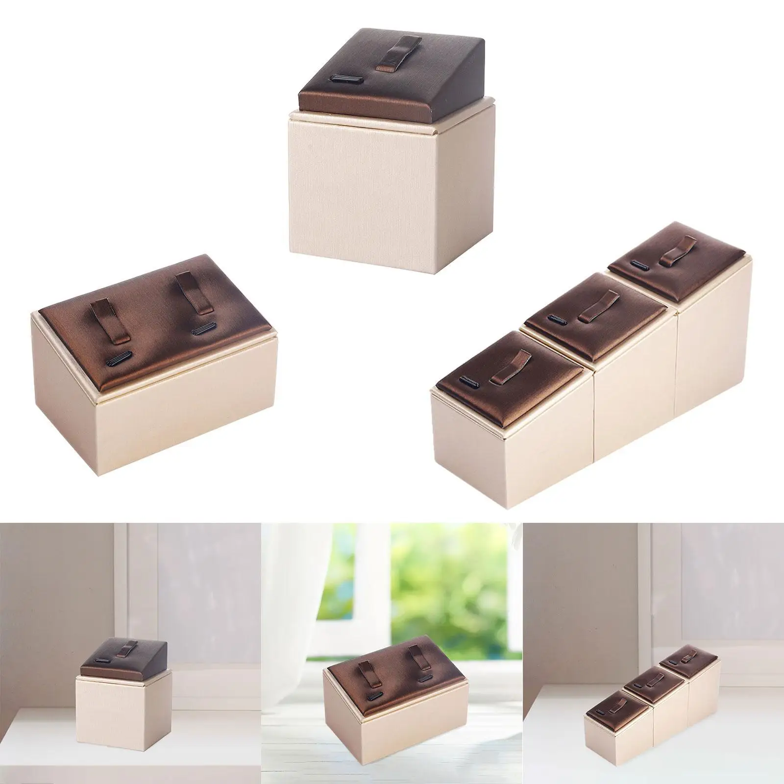 Rangement de matiques T1 pour femmes, bureau moderne, vitrine stable à usages multiples, accessoires d'affichage de bijoux pour magasin, spanTable, usage domestique et professionnel