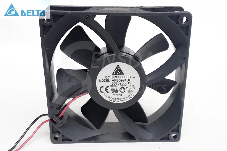 

for delta AFB0924SH 90mm 9cm DC 24V 0.50A server violent 9025 90x90x25mm server inverter axial cooling fans