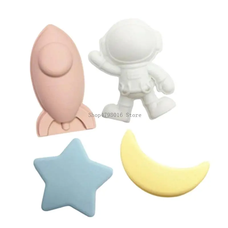 4 Piece Beach Toy Set For Kids Durable Silicone Sand Play Tools Sand Molds For Bath Time And Outdoor Play