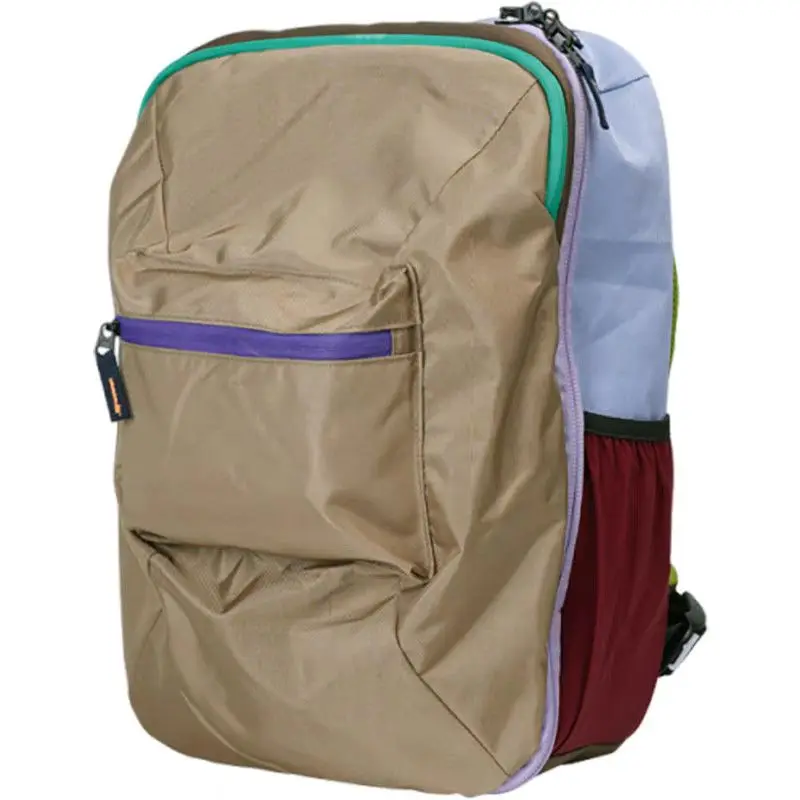 대용량 배낭 야외 경량 패치워크 패션 빈티지 배낭 남여 올 매치