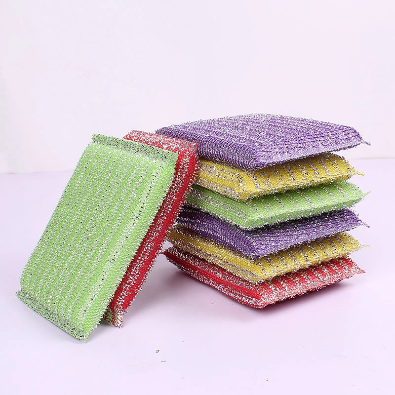 Double Side Dishwashing Sponge Non Scratch Scouring Sponge Pan Pot Wash Sponges Home Kitchen Thickened Dish Cleaning Sponge Rags