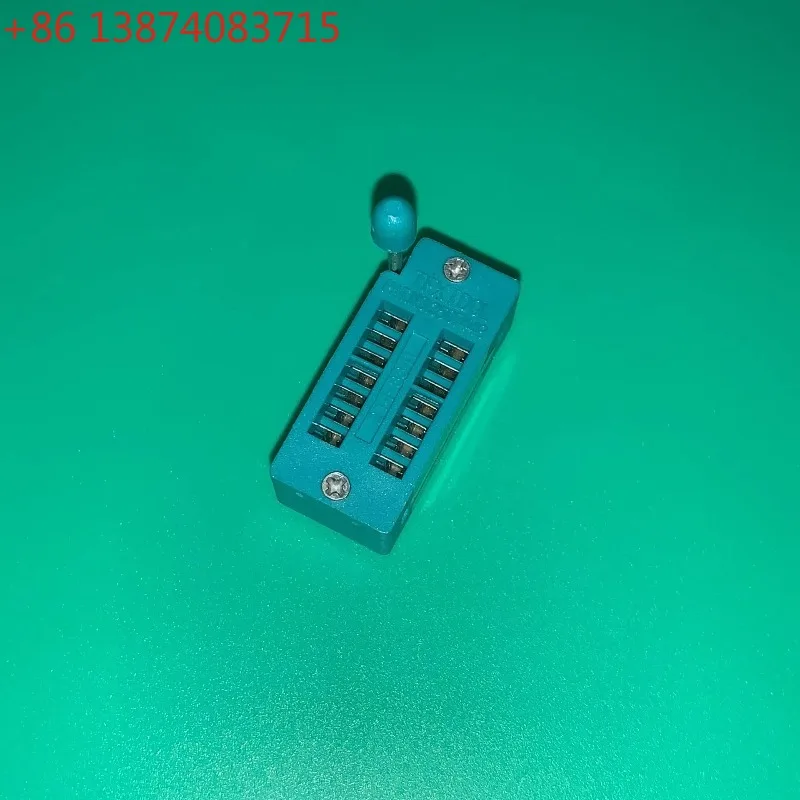 2pcs/lot IC Test Universal ZIF Socket 14pin 14 pin dip 2.54mm IC Socket pitch 214-3345 TFXTDOL DIP14