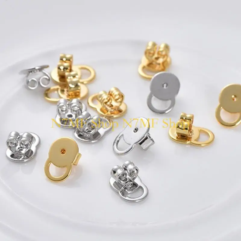 

N7MF 10 шт. гипоаллергенные серьги-лепестки подъемники удобные женские серьги-пробки