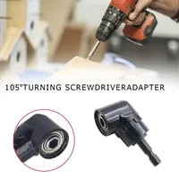 105 Degree Right Angle Drill Adapter Flexible Shaft Extension Bit For Screwdriver Hand Tools Magnetic Bit Socket Power Drill