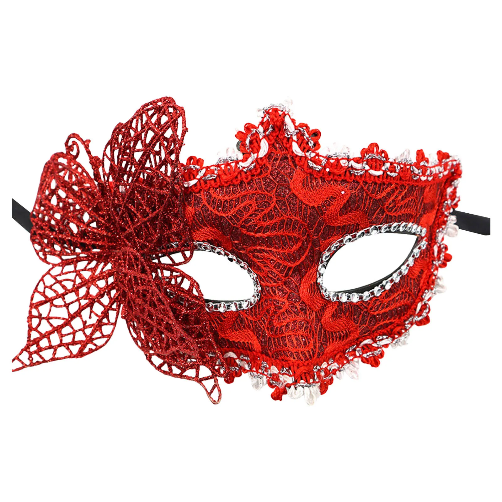 Side Butterfly Masquerade Mask New Fashion Half Face Eye Mask Party Makeup Ball Venetian Party Mardi Gras Mask For Women