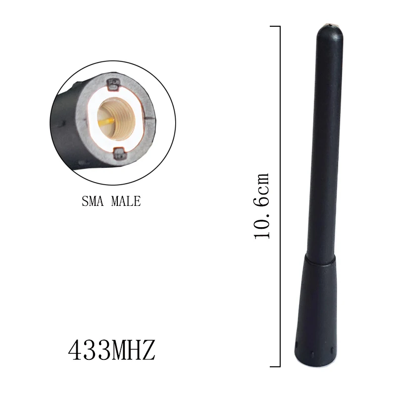 1P 2p 433MHz antenna SMA Male Connector antena 433 mhz IOT antenne directional waterproof antennas for Walkie talkie wireless