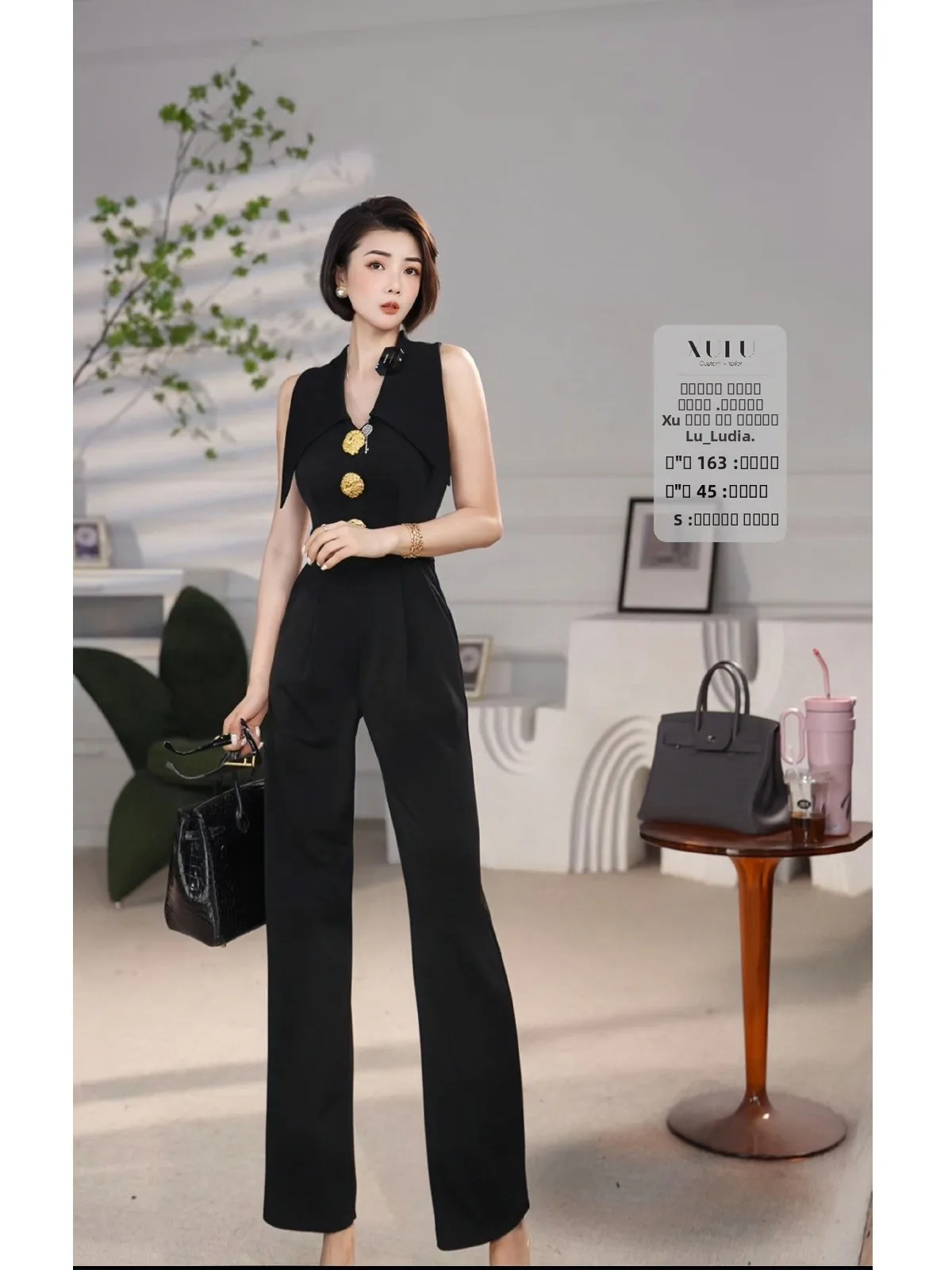 

XULU Original Summer New Sle Acetate Slim Fit Bla off oulder Pants High Waist Long Leggings for Women