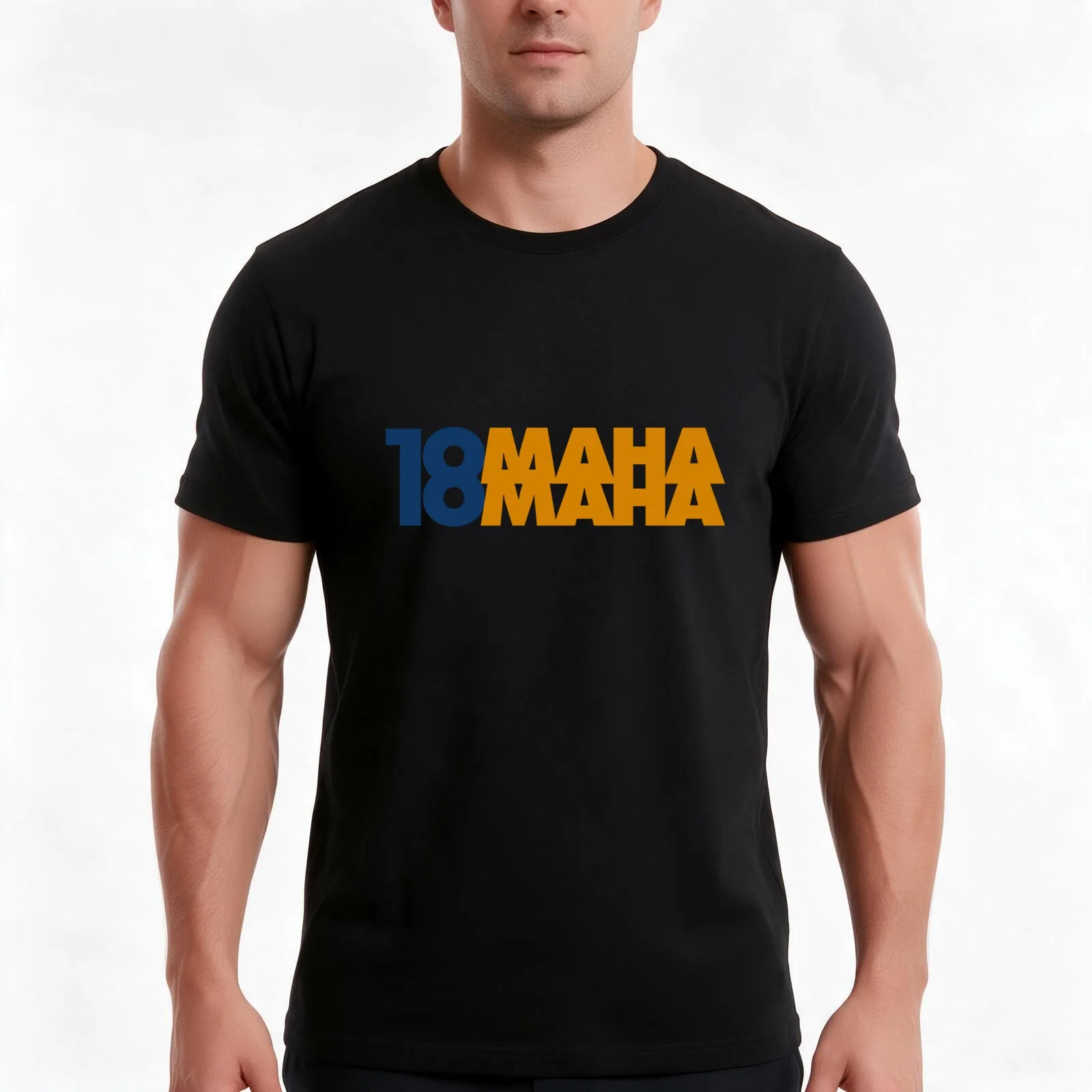 Omaha Omaha (Payton Manning #18 Tee) T-Shirt, Summer Casual Cotton Tee, Oversized Streetwear Tops, Vintage Graphic Print