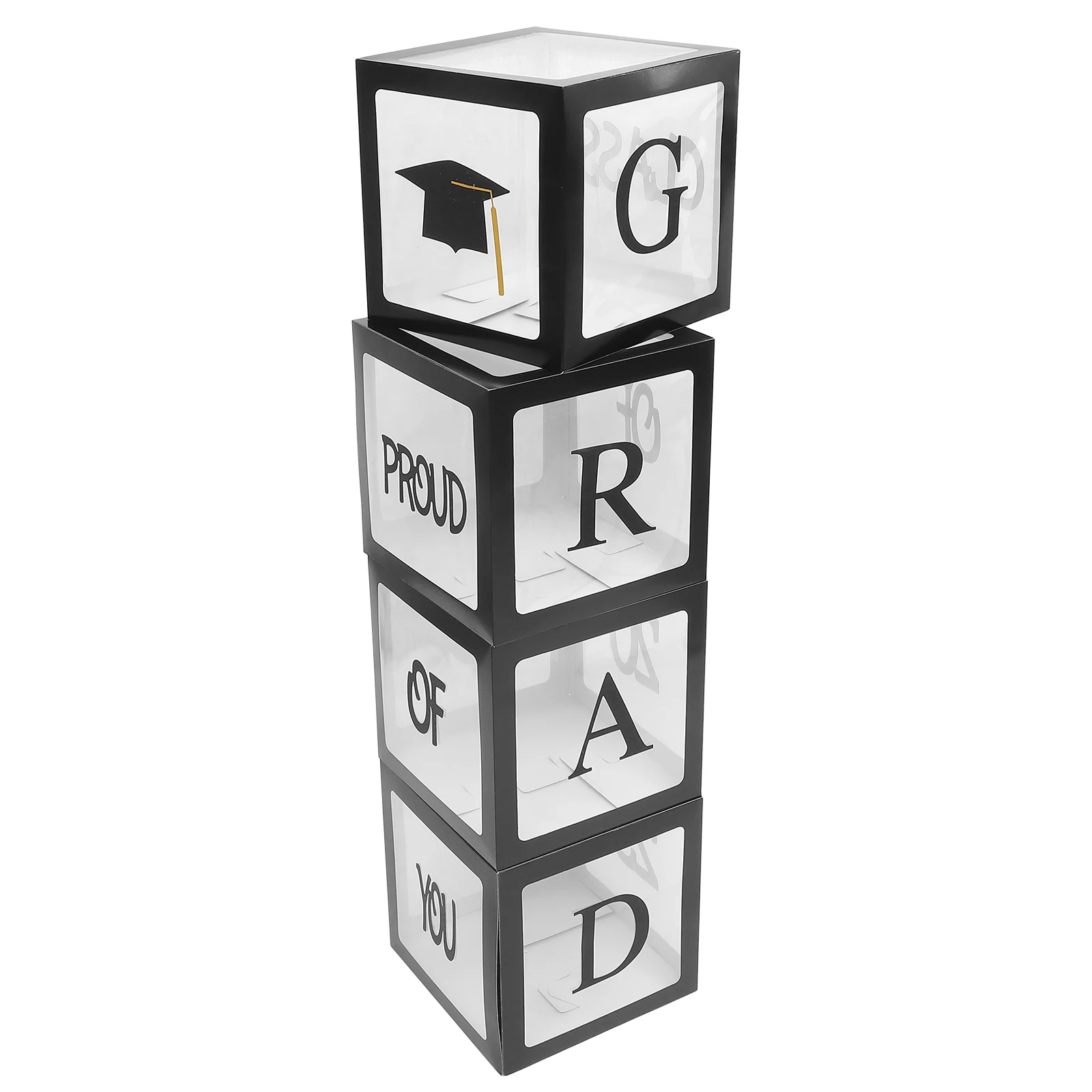 

Box Graduation Hat Balloon Set Decoration Balloons Pvc Season Party Decorations
