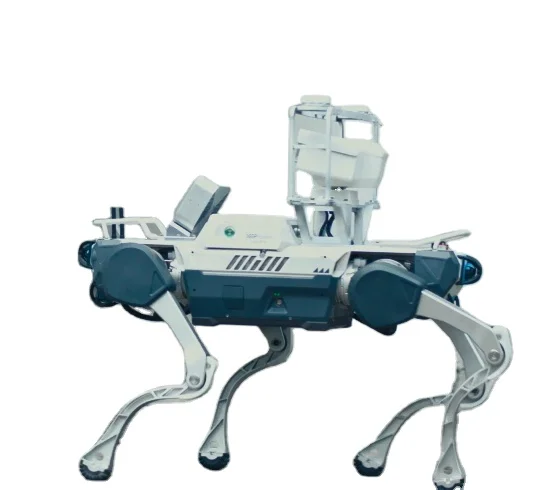 Achieving Artificial Intelligence for Educational & Entertainment Remote Control Smart Metal Quadruped Adult Robot Dog Go2