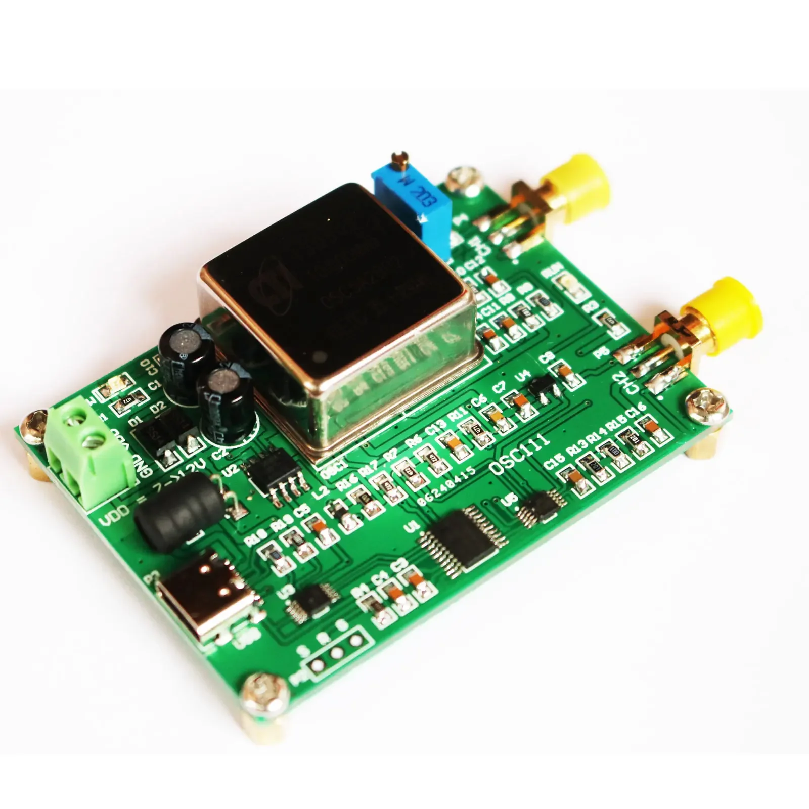 

2026 USB Adjustable 0.004-220MHz OCXO Module Oven Controlled Crystal Oscillator Frequency Reference