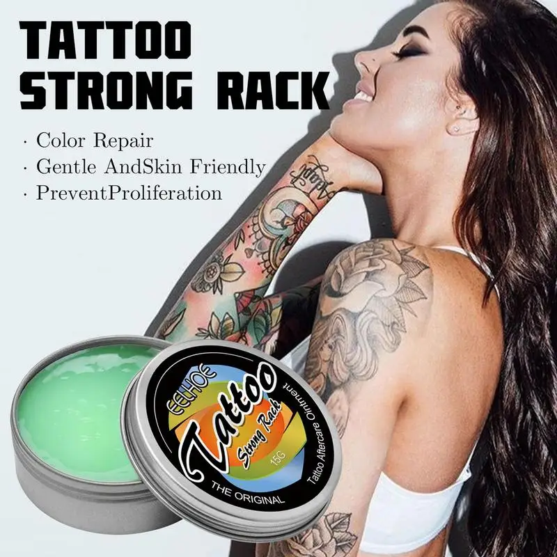 

Tattoo Aftercare Balm Tattoo Ink Color Enhancement Herbal Tattoo Healing Ointment Fast Healing Gel For Permanent Tattoo