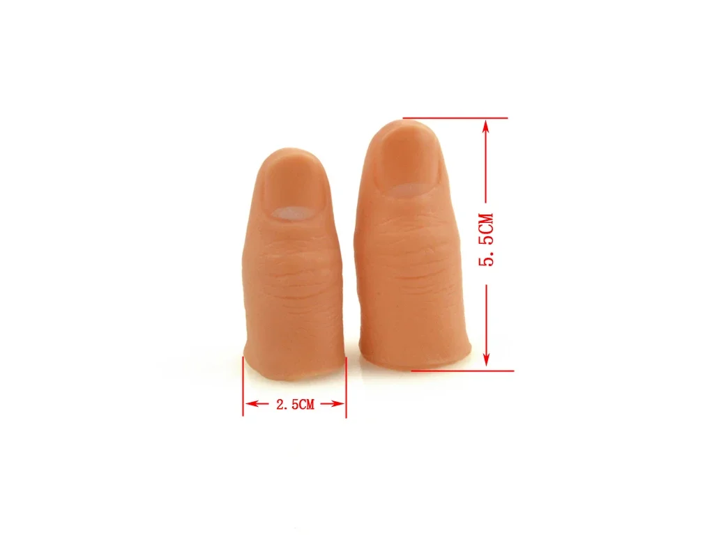 American Thumbstall Tip Hard Thumbtip Close up Magic Tricks Stage Magic Magia Magie Magicians Props Accessories