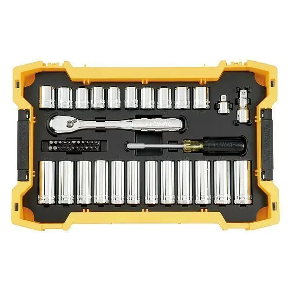 3/8 in, 1/2 in Drive Metric, SAE, 85 pcs