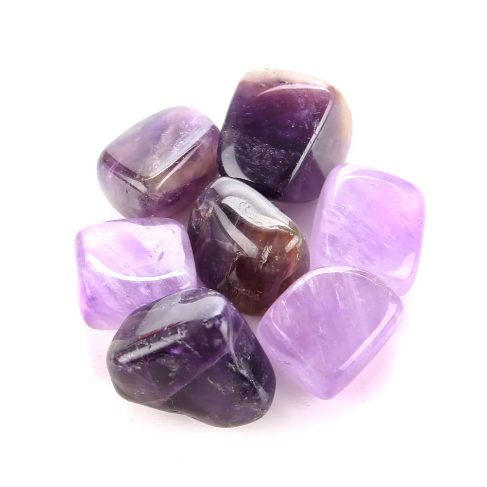 7 Assorted Palm Stone Crystals Aventurine Rose Quartz Clear Quartz Tiger Eye Amethyst Jasper Sodalite for Chakra Healing