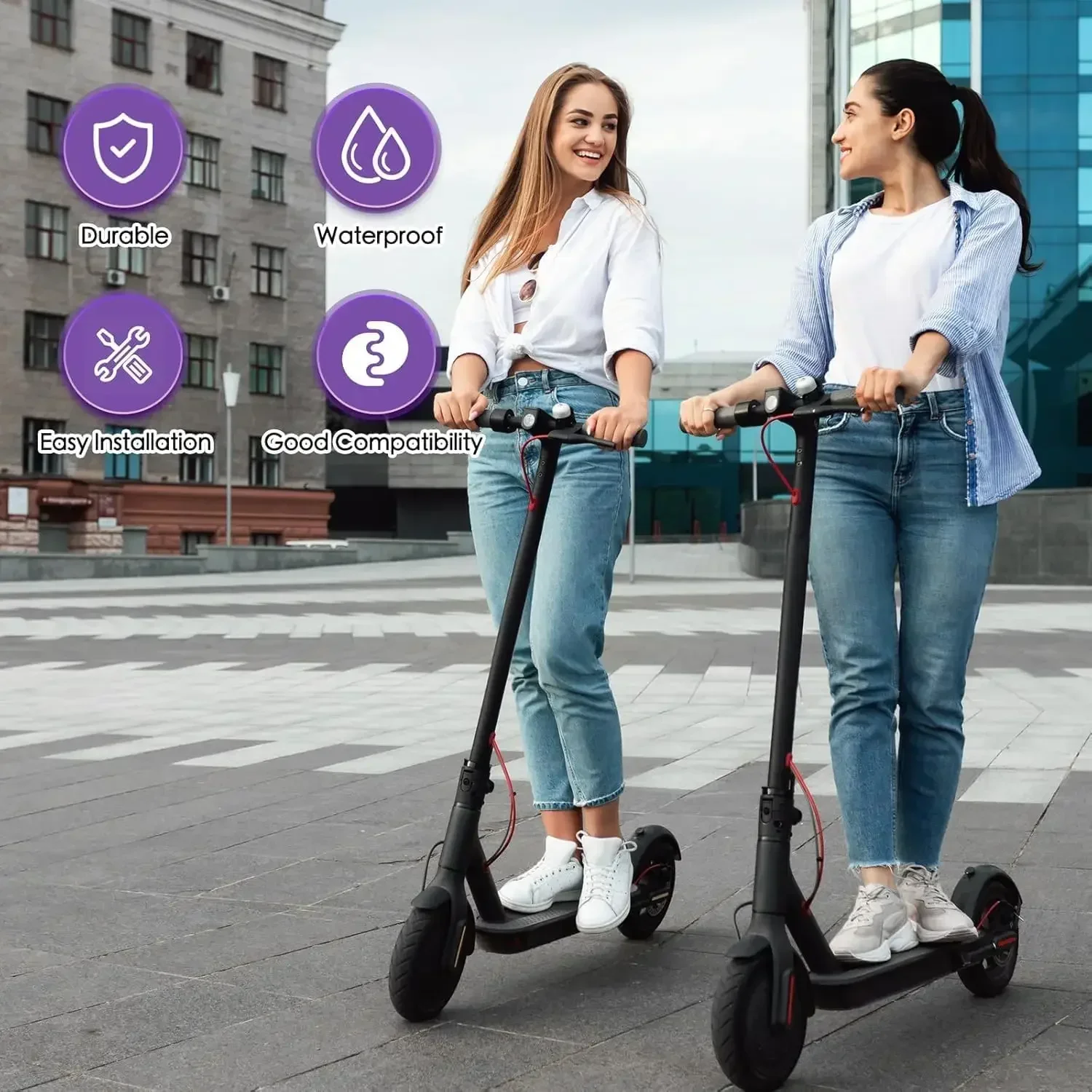 10S3P 36V 7.8Ah/10Ah pour batterie de scooter électrique M356 batterie m365 batterie 18650 avec communication Bluetooth étanche.