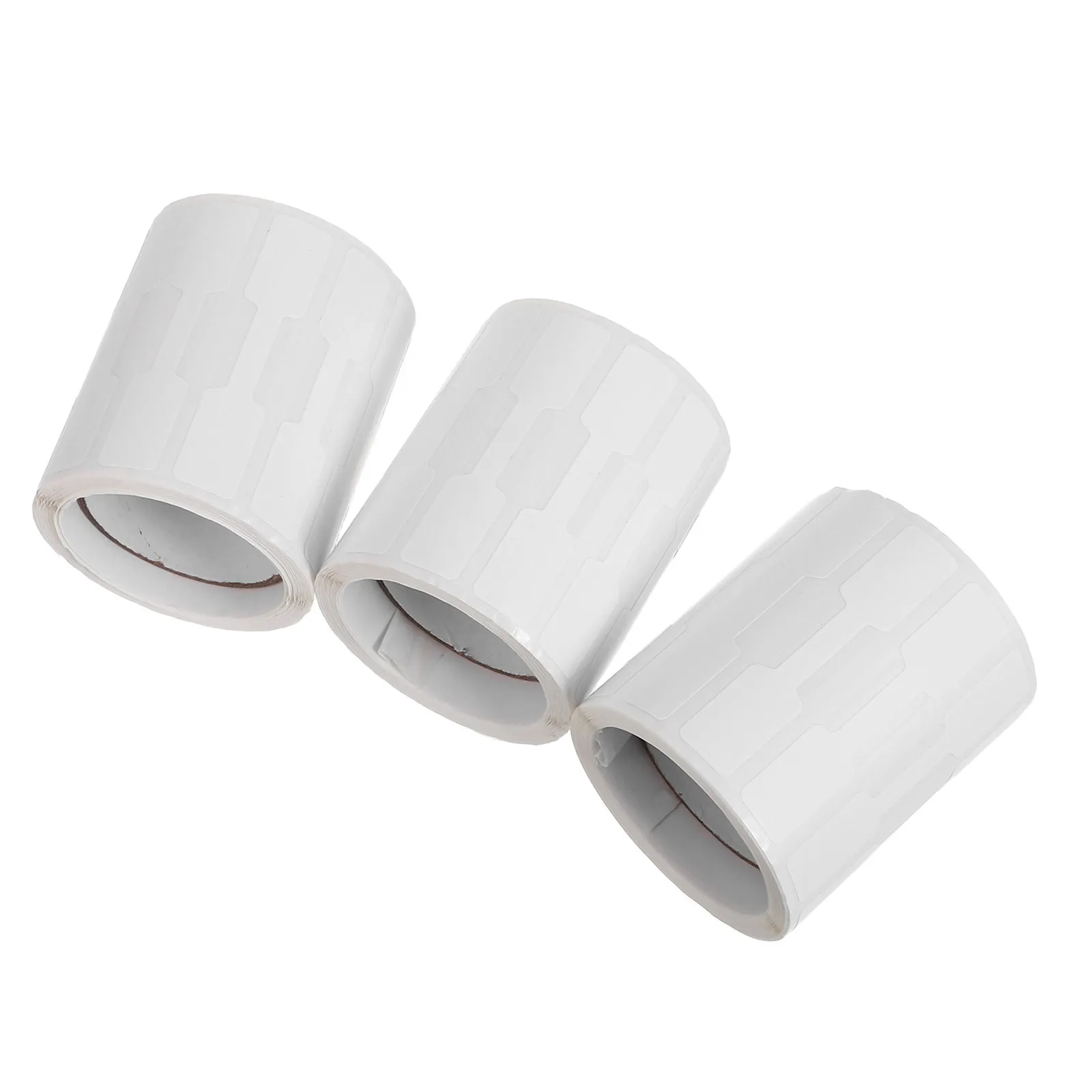 500Pcs Blank Jewelry Labels and Tags Self Adhesive Writable Waterproof Rectangle Price Stickers for Necklace Bracelet Earring