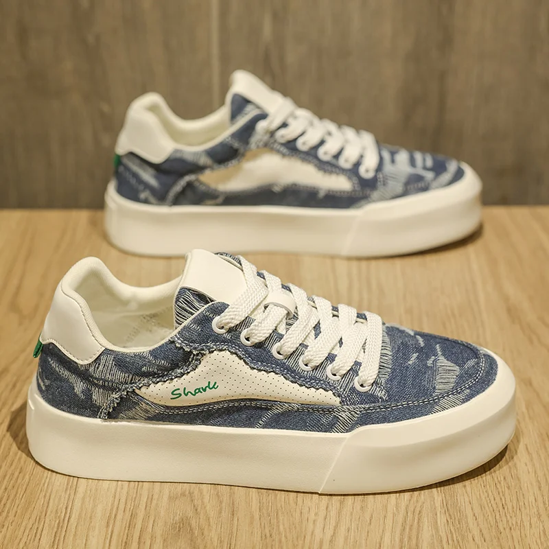 

New Men's Outdoor Sports Canvas Shoes – Trendy & Versatile with Non-Slip Lining, Suitable for Outdoor Activities & Daily Wear. L