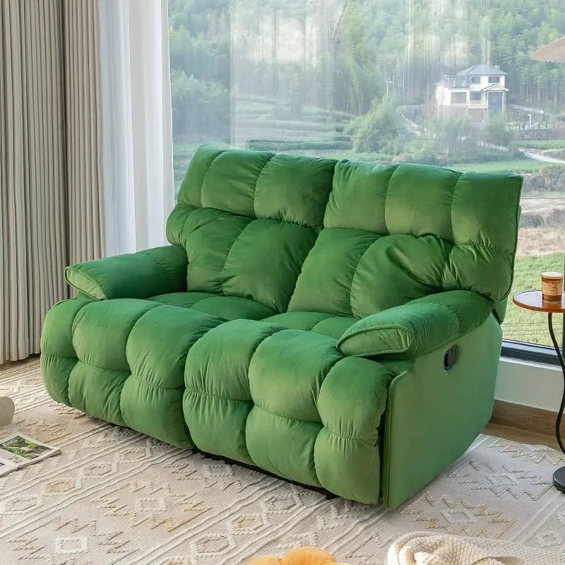 

Multifunctional cloud sofa bed Small apartment reclining and sleeping leisure recliner functional sofa