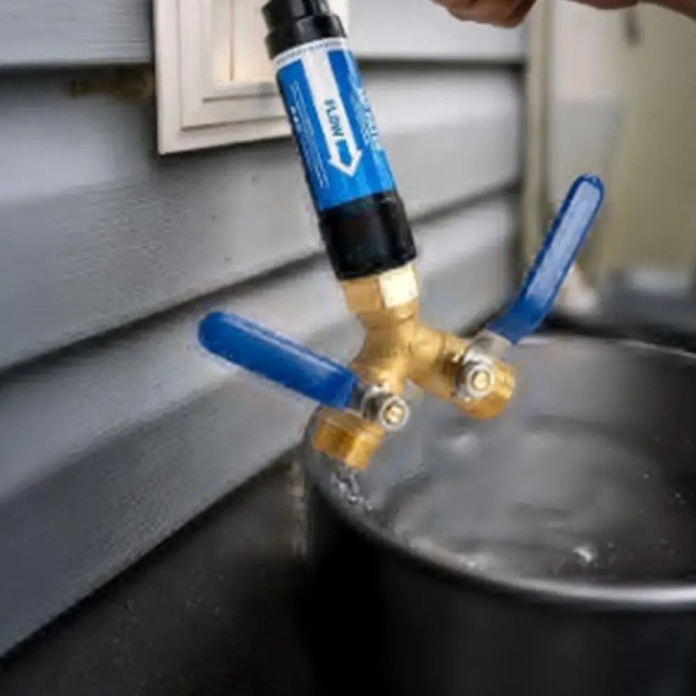 حماية النباتات الزراعة فوهة الضغط العالي Y صمام مقبض طويل قيمة مستقلة منع الصدأ المضادة للتآكل