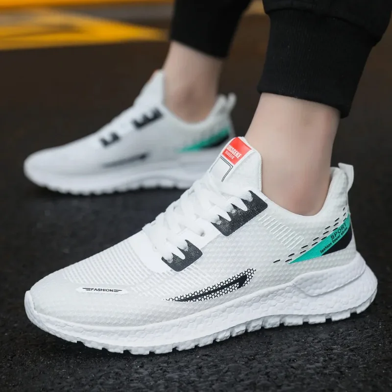 Men's Breathable Running Shoes Man Fashion Sneakers Bounce Outdoor Sport Shoes 2023 Summer Casual Training Brand Designer Shoes