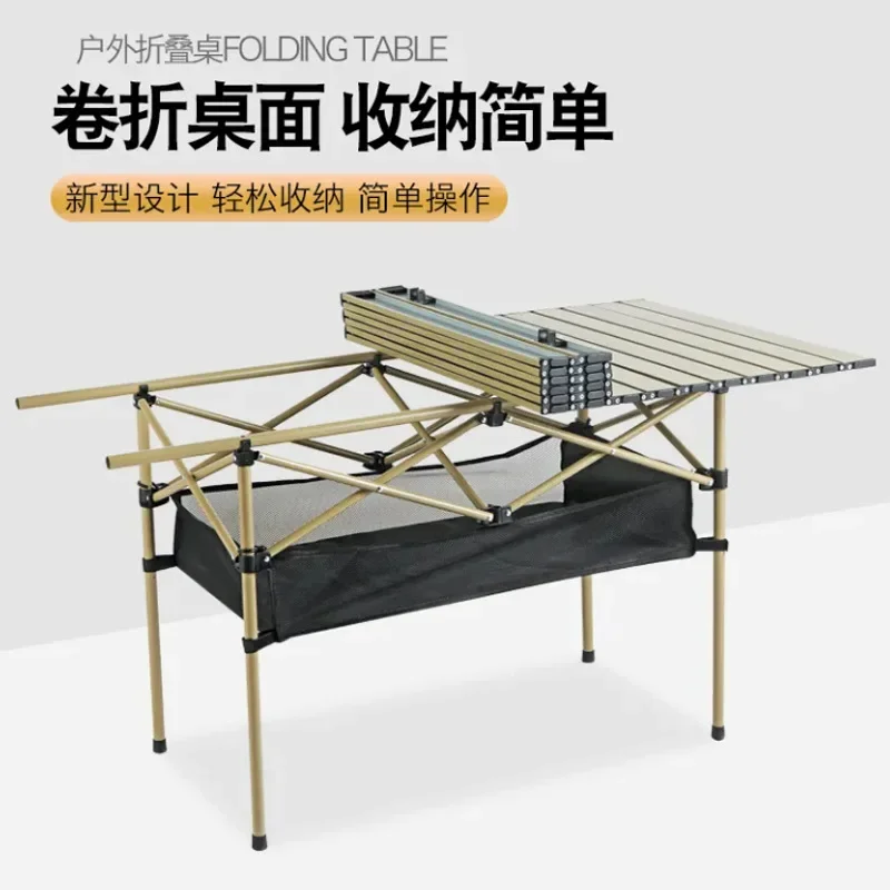 Outdoor folding table and chair set Convenient picnic table