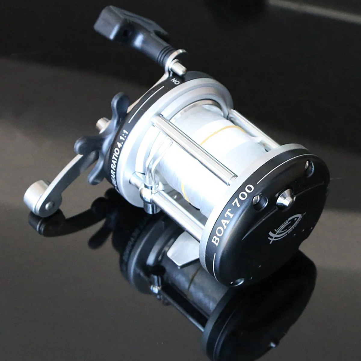 2 BB maximum resistance 20kg with fishing line deepsea special elevated Reel drum boat fishing Reel jigging reel Casting Reel