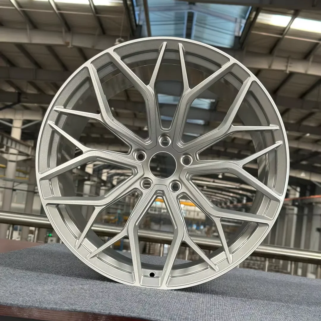 

FSC-29 Custom 1 Piece Y-spokes Wheels Sliver Forged Wheels for Audi BMW Jaguar Land Rover Lexus Mercedes Honda