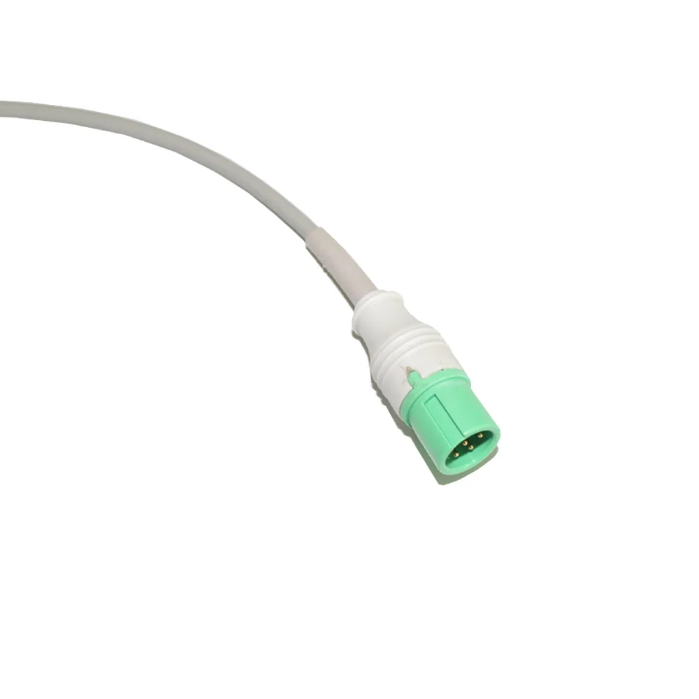 Compatible with  Contec 3-lead ECG cable with leadwire,Round 7 pin IEC Snap