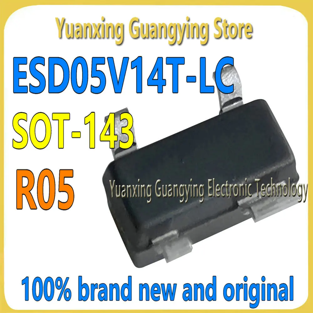 (50 pieces) ESD05V14T-LC Marking: R05 SOT-143 ESD/TVS Static Protection Diode 100% brand new and original