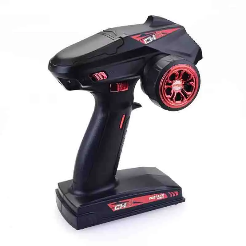 Surpass Hobby 2.4G 4CH Super Response Radio System Sender mit Empfänger für RC Car Boat Tank