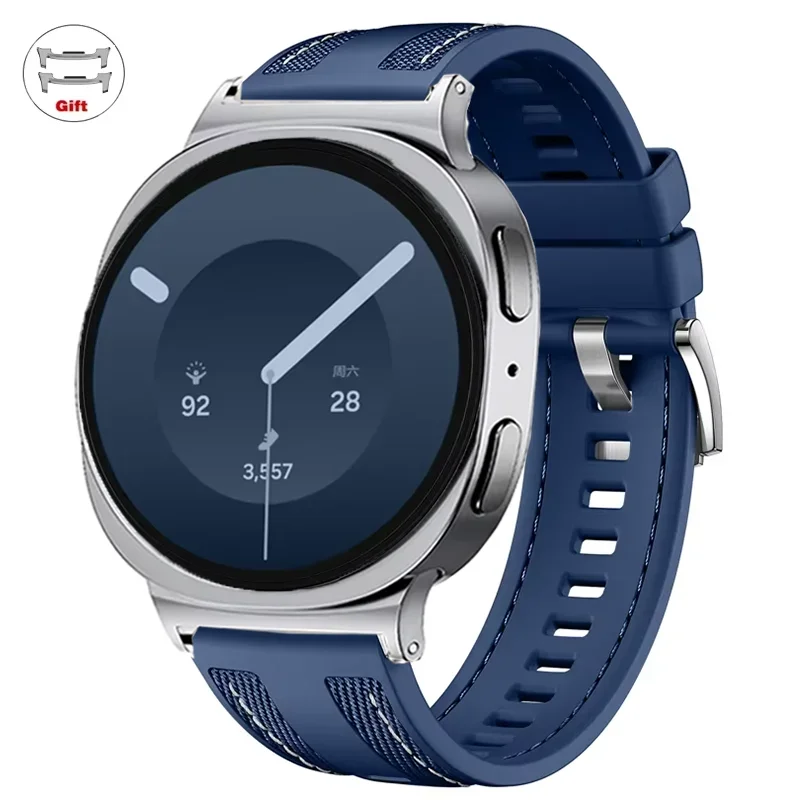 Nylon-Silikonarmband für Samsung Galaxy Watch 9/8 Classic 40 mm 44 mm Smartwatch-Ersatzband für Galaxy Watch 9 40 mm Armband – Detail 9
