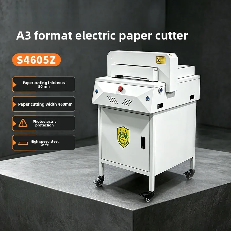 Hydraulic Paper Cutter Fully Automatic Electric Trimmer Heavy Duty Hydraulic Programmable CNC Professional