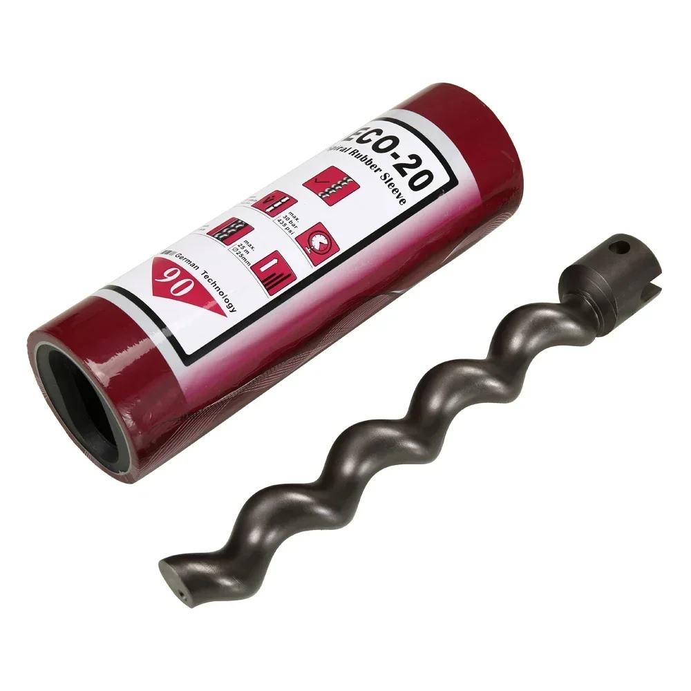 Plastering Machine Parts Screw Pump Rubber Stator Rotor For Plaster Machine