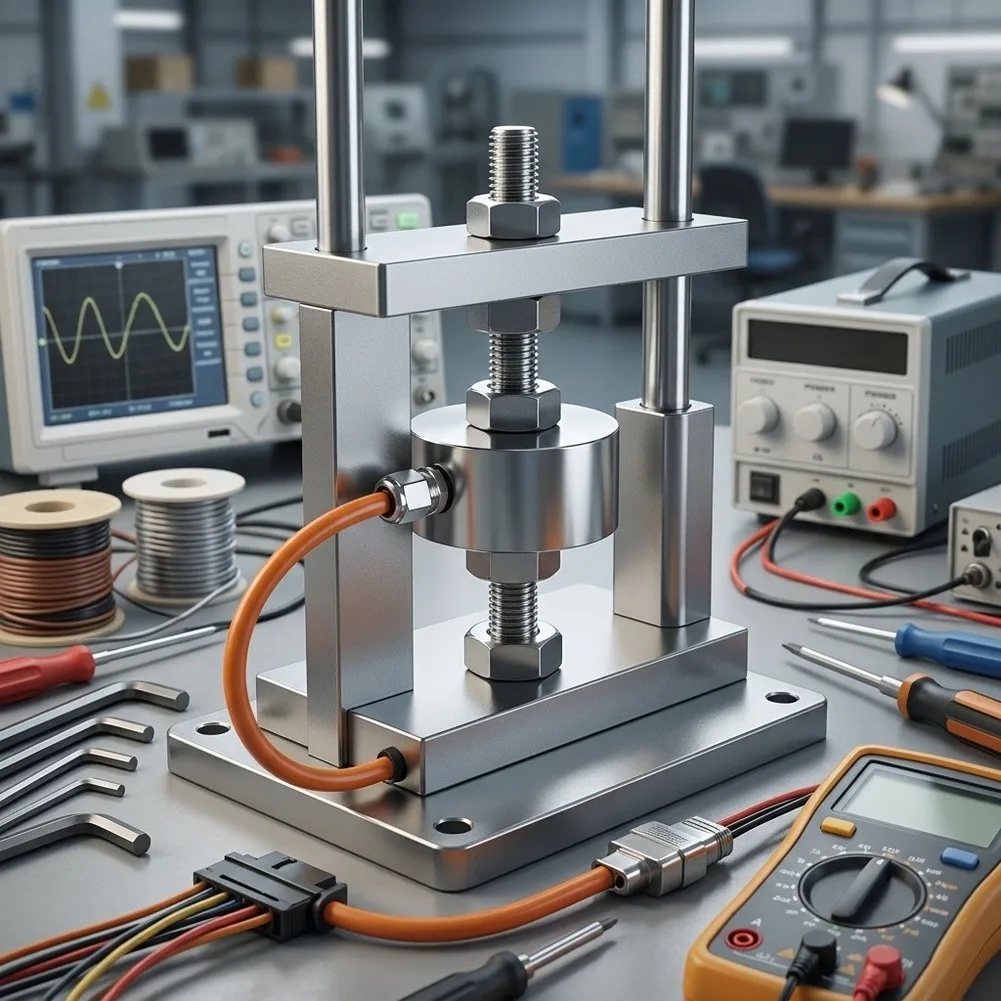 Stainless Steel Load Cell Tension Sensor 30-500KG For Industrial Weighing Scale For Force Measurement Testing Equipment