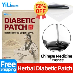 Diabetic Patch Stabilizes Blood Sugar Level Chinese Herbal Medical Plaster Treatment Diabetes Reduce Balance Glucose